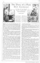 Better Homes & Gardens June 1929 Magazine Article: The Diary of a Plain Dirt Gardener