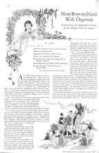 Better Homes & Gardens June 1929 Magazine Article: Now Boys and Girls Will Organize