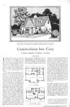 Better Homes & Gardens June 1929 Magazine Article: Commodious but Cozy