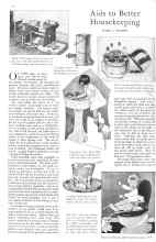 Better Homes & Gardens June 1929 Magazine Article: Aids to Better Housekeeping