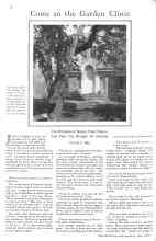 Better Homes & Gardens June 1929 Magazine Article: Come to the Garden Clinic