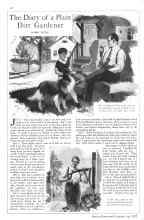 Better Homes & Gardens July 1929 Magazine Article: The Diary of a Plain Dirt Gardener