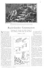Better Homes & Gardens July 1929 Magazine Article: Rock-Garden Construction