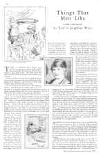 Better Homes & Gardens July 1929 Magazine Article: Things That Men Like