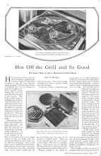 Better Homes & Gardens July 1929 Magazine Article: Hot Off the Grill and So Good