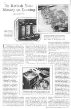 Better Homes & Gardens July 1929 Magazine Article: To Refresh Your Memory on Canning