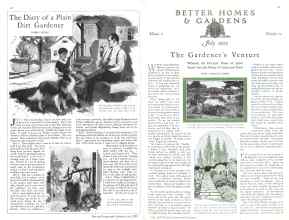 Better Homes & Gardens July 1929 Magazine Article: Page 10