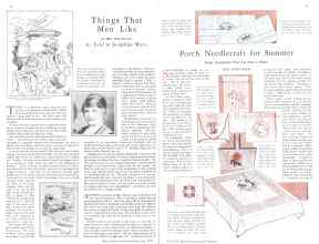 Better Homes & Gardens July 1929 Magazine Article: Page 28