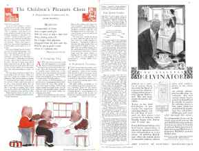 Better Homes & Gardens July 1929 Magazine Article: The Children's Pleasure Chest