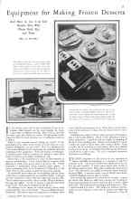 Better Homes & Gardens August 1929 Magazine Article: Equipment for Making Frozen Desserts