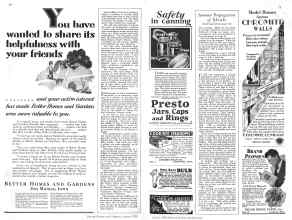 Better Homes & Gardens August 1929 Magazine Article: Page 74