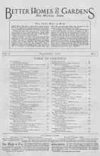 Better Homes & Gardens September 1929 Magazine Article: The Little Miss in Blue