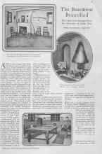 Better Homes & Gardens September 1929 Magazine Article: The Basement Beautified