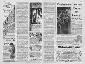 Better Homes & Gardens October 1929 Magazine Article: Page 116