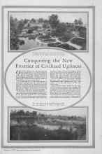 Better Homes & Gardens November 1929 Magazine Article: Conquering the New Frontier of Civilized Ugliness