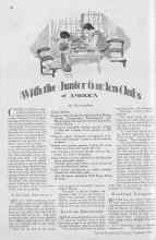 Better Homes & Gardens November 1929 Magazine Article: With the Junior Garden Clubs of AMERICA