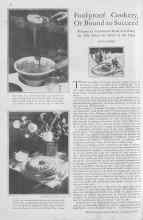 Better Homes & Gardens November 1929 Magazine Article: Foolproof Cookery, Or Bound to Succeed
