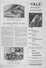 Better Homes & Gardens November 1929 Magazine Article: Cooking Wild Game