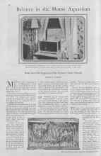 Better Homes & Gardens November 1929 Magazine Article: Balance in the Home Aquarium