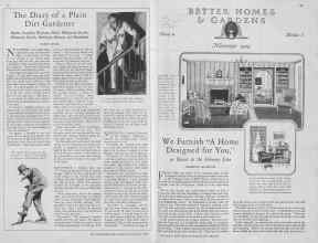 Better Homes & Gardens November 1929 Magazine Article: Page 10