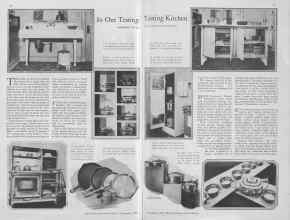 Better Homes & Gardens November 1929 Magazine Article: In Our Testing Tasting Kitchen