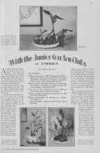 Better Homes & Gardens December 1929 Magazine Article: With the Junior Garden Clubs of AMERICA