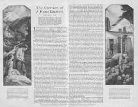 Better Homes & Gardens December 1929 Magazine Article: The Creation of A Home Location