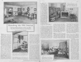 Better Homes & Gardens December 1929 Magazine Article: Remaking the Old Interior