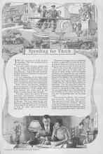 Better Homes & Gardens January 1930 Magazine Article: Spending for Thrift