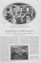 Better Homes & Gardens January 1930 Magazine Article: Remaking the Old Interior