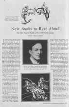 Better Homes & Gardens January 1930 Magazine Article: New Books to Read Aloud