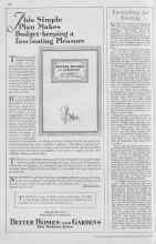 Better Homes & Gardens February 1930 Magazine Article: Furnishing for Evening