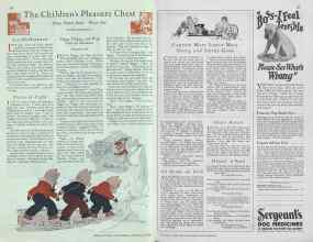 Better Homes & Gardens February 1930 Magazine Article: The Children's Pleasure Chest