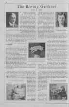 Better Homes & Gardens March 1930 Magazine Article: The Roving Gardener