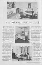 Better Homes & Gardens March 1930 Magazine Article: A Satisfactory Room for a Girl