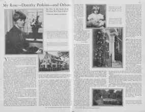 Better Homes & Gardens March 1930 Magazine Article: My Rose--Dorothy Perkins--and Others