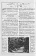 Better Homes & Gardens April 1930 Magazine Article: ALONG the GARDEN PATH