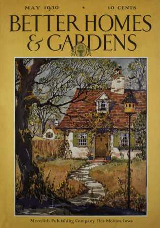 Better Homes & Gardens May 1930 Magazine Cover