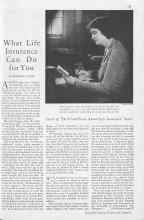 Better Homes & Gardens May 1930 Magazine Article: What Life Insurance Can Do for You