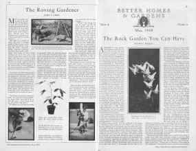 Better Homes & Gardens May 1930 Magazine Article: Page 10