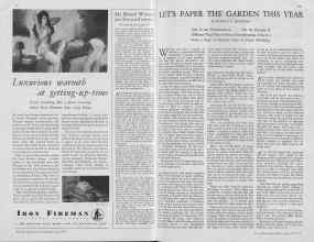 Better Homes & Gardens May 1930 Magazine Article: Page 76