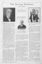 Better Homes & Gardens June 1930 Magazine Article: The Roving Gardener