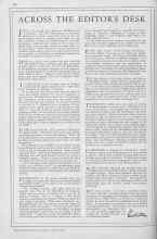 Better Homes & Gardens June 1930 Magazine Article: ACROSS THE EDITOR'S DESK