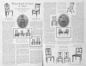 Better Homes & Gardens June 1930 Magazine Article: What Kind of Chair Is That?