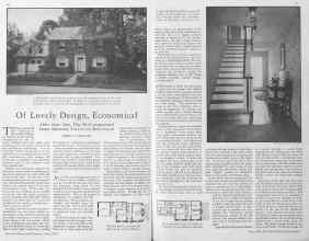 Better Homes & Gardens June 1930 Magazine Article: Of Lovely Design, Economical