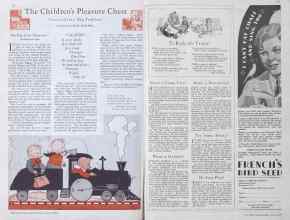 Better Homes & Gardens June 1930 Magazine Article: The Children's Pleasure Chest