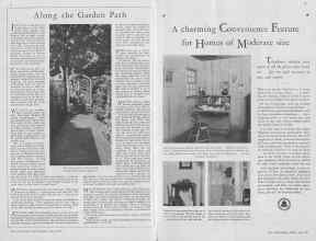 Better Homes & Gardens July 1930 Magazine Article: Page 8