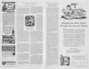 Better Homes & Gardens July 1930 Magazine Article: Page 54