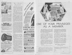 Better Homes & Gardens July 1930 Magazine Article: Page 58
