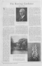 Better Homes & Gardens August 1930 Magazine Article: The Roving Gardener